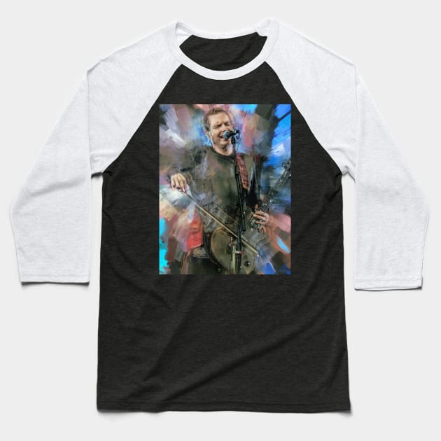 Jonsi Sigur Ros Baseball T-Shirt by IconsPopArt
